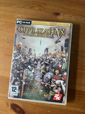 Civilization IV: Warlords Expansion Pack - Sid Meiers - PC CD-ROM