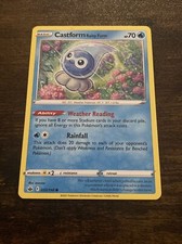Pokemon TCG Castform Rainy Form Chilling Reign 33/198 D1388*
