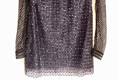 Self Portrait Mesh Embroidered Sequin Mini Dress | eBay