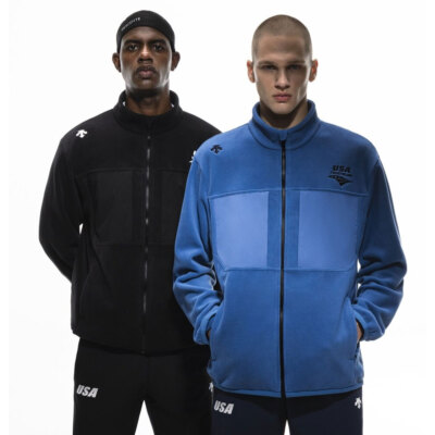 DESCENTE Mens USAT POLARTEC MICRO FLEECE JACKET SQ123IKT11