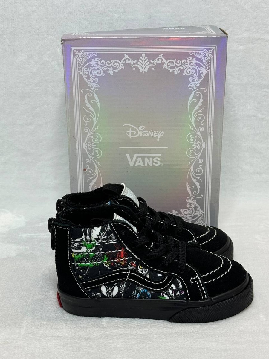 Vans X Disney 100 Villains Sk8-HI Shoes Toddler Size: