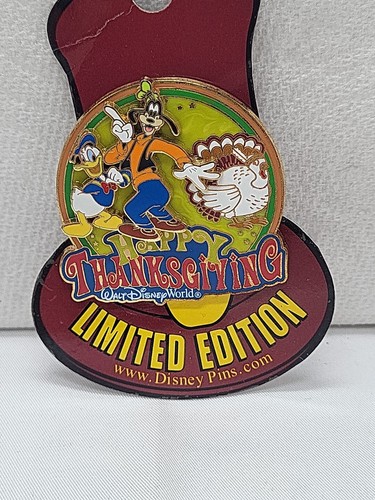 Walt Disney World THANKSGIVING PIN Donald Duck & Goofy Limited Edition - Bild 2 von 4