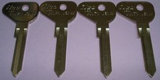 4 Vw71 Volkswagon Vw Beetle Key Blanks 1971 1972 1973 1974 1975 1976 1977 1978