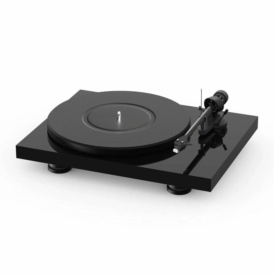 Pro-Ject Debut Carbon EVO Turntable With Sumiko Rainier MM Cartridge Gloss Black - Image 2 of 4