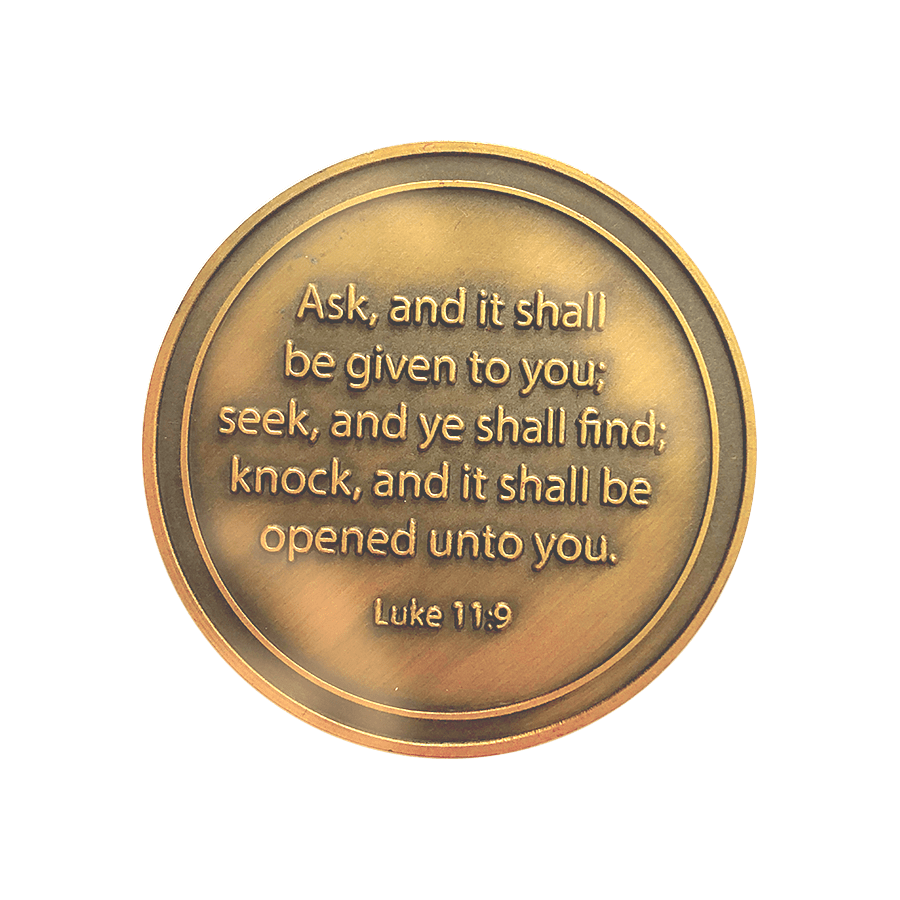 Man of God Coin Challenge Coin Faith Coin Christian Coin Bible Coin