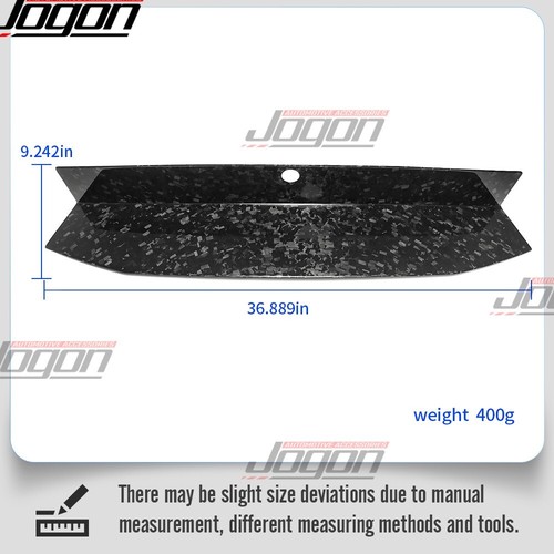 S650 Dark Horse Forged Carbon For Ford Mustang 24+ Rear Tail Trunk Gate Spoiler - Picture 4 of 12