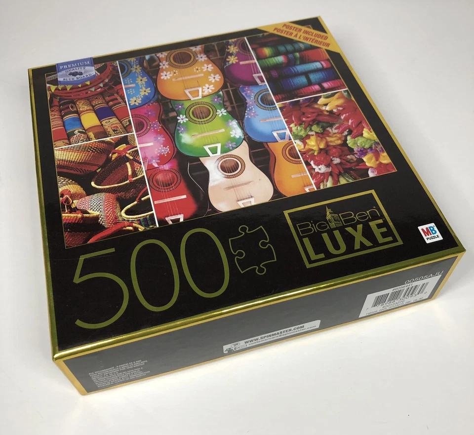 Big Ben Luxe PERÚ 500 piezas rompecabezas 24" × 18" póster incluido caja abierta nunca usado Foto 4 de 4