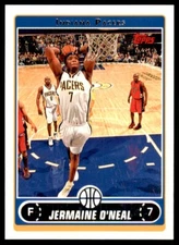 2006-07 Topps. Jermaine O'Neal Indiana Pacers #42