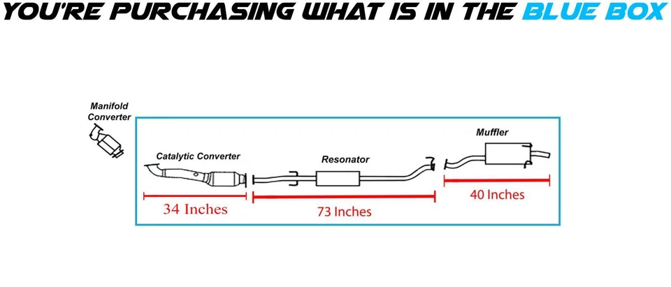 Kit de sistema de escape trasero colector aprobado por la EPA para: Honda CRV 2010-2011 2,4 L Foto 2 de 4