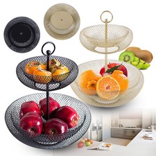 2 Stöckig Obst Etagere Obstkorb Obstschale a...