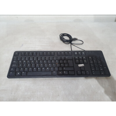 Dell KB212-B Tastatur Schwarz Kabelgebunden USB QWERTZ Quiet Key Ergonomisch Standard für PC