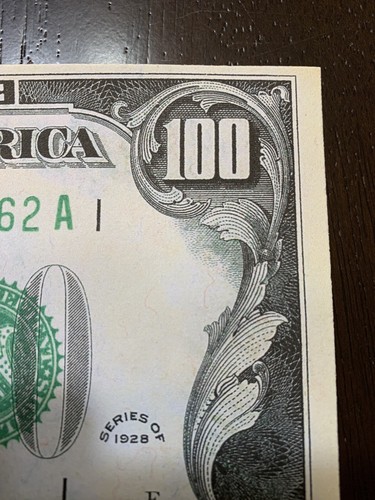 Reproduction US Bill Federal Reserve Note 1928 Copy Franklin Read Below - Picture 6 of 8