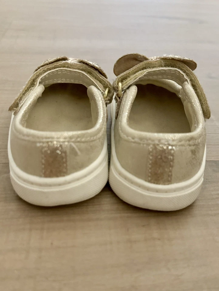 Carter's Just One You Baby Girl бант золото туфли размер США 3 - Изображение 4 из 4