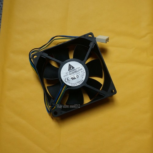 Delta AUB0812VH 80mm X 25mm PWM Cooling Fan - 4-Pin, 12V, 0.41A For PC Case Or Cooler