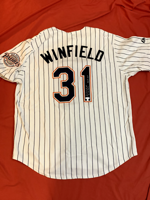 【激レア・直筆サイン入り Dave Winfield MLBユニフォーム】 DAVE WINFIELD AUTOGRAPHED SIGNED SAN DIEGO PADRES JERSEY 