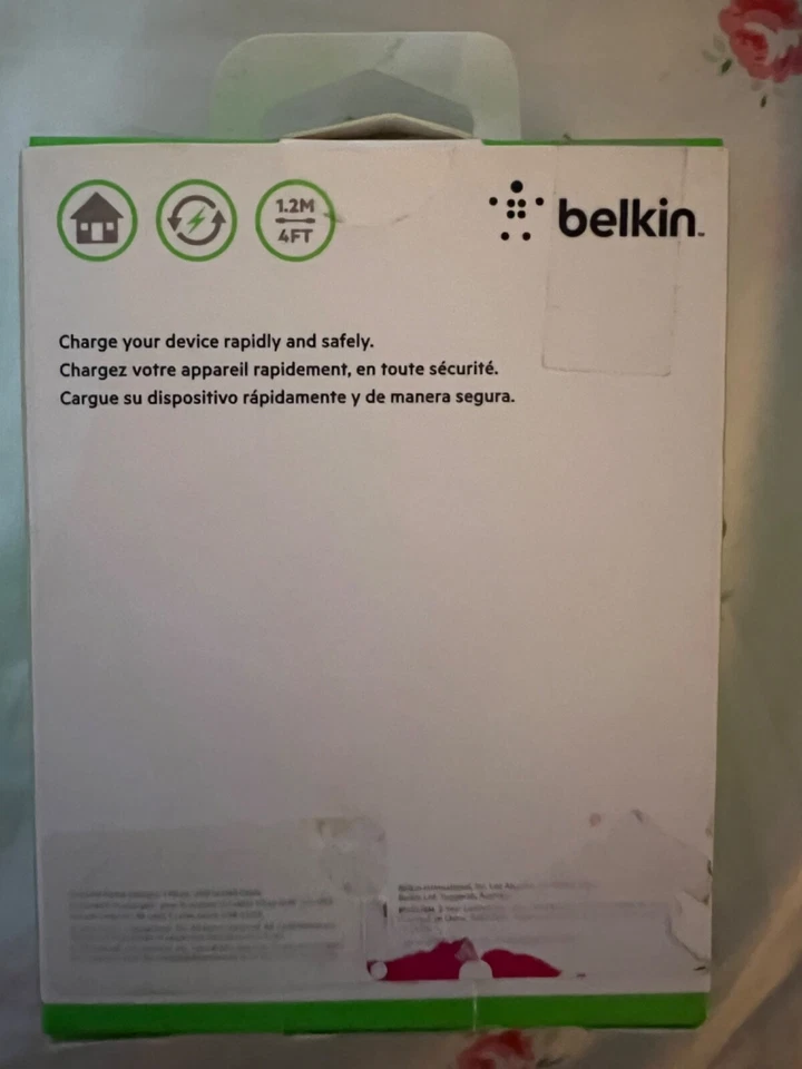 Belkin Universal Home Charger with Micro USB ChargeSync Cable Black - Image 2 of 2