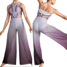 Revolution Tenth House Freefall Lyrical Dance Costume Size SA Victorian Lilac