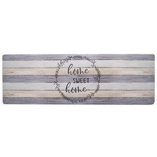 Cozy Living Home Sweet Home Modern Farmhouse Runner Anti-Fatigue Kitchen Mat,...