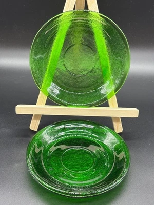 Platos de vidrio de té verde pequeños 14 cm - Imagen 1 de 3