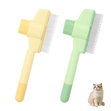 2 St&uuml;ck Katzenb&uuml;rste,Fellblitz B&uuml;rste Katze,Unterfellb&uuml;rste Katze,Hunde