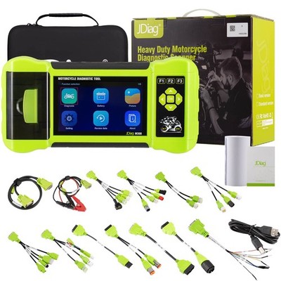 JDiag M300 Motorcycle Diagnostic Tool Clear fault Code Lifetime free updates