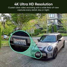 WYZE Cam Pan v4, 4K Smart Security Camera, AI Motion Tracking, Color Night