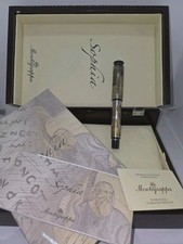 Montegrappa SOPHIA Fountain Pen Sterling Silver Limited M Nib F&uuml;llfederhalter