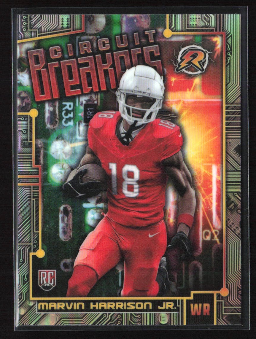 2024 Topps Resurgence Circuit Breakers Marvin Harrison Jr. Refractor RC #CB-1