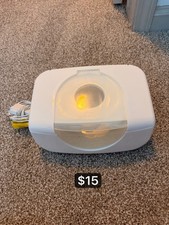 Munchkin White Baby Wipe Warmer for Baby Wipes Includes Power Cord