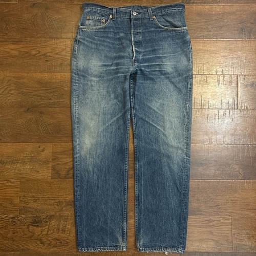 Vintage 80's Levi's 501 XX Made In USA Denim Jeans Size 38x32