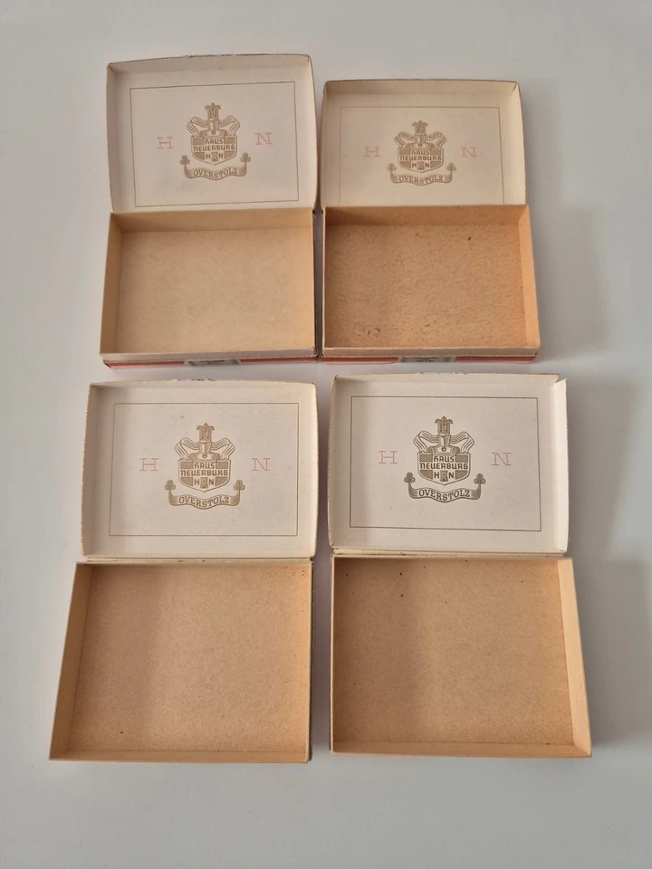 Pappschachteln Boxen Overstolz Haus Neuerburg 24 Zigaretten leer - Bild 3 von 4