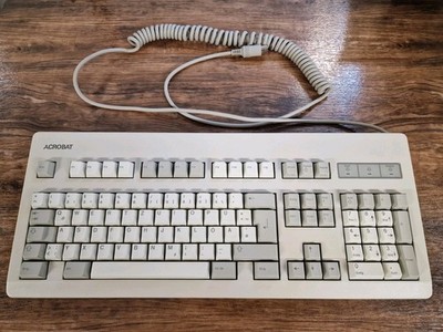 Cherry G81-3278LBD Tastatur AT Getestet Acrobat Branding