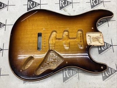 Warmoth Strat Electric Guitar Body Ash Chambered | eBay
