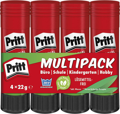 Pritt Klebestift, Sicherer Und Kinderfreundlicher Bastelkleber Für Kunst Und Bas
