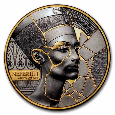 2026 Republic of Cameroon 2 oz Silver Kintsugi Art: Nefertiti | eBay