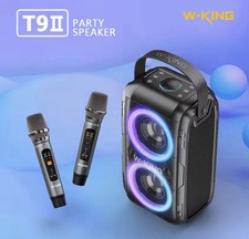 Altavoz Bluetooth W-KING T9-M2 180W Pico 80W Super Bass Portátil Fiesta IPX5