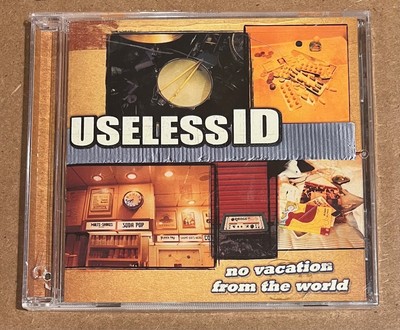 Useless ID - No Vacation From The World RARE out of print CD '03 - SEALED