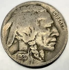 1920 D Buffalo Nickel VG Very Good Condition 5 Cent US Coin - 4377