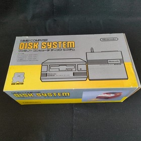 Nintendo Famicom Disk System(HVC-022) Console,RAM Adapter set, Working, Japan