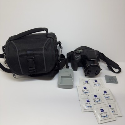 Canon PowerShot SX540 HS Digital Camera With Accessories, Battery, Charger.