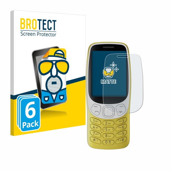 6X Schutzfolie Matt FüR Nokia 3210 Displayschutz Antireflektierend-image