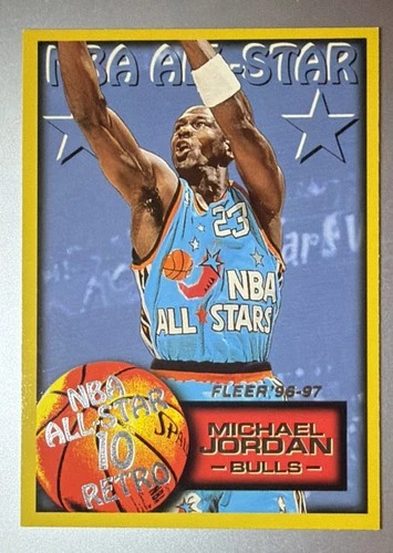 1996-97 Fleer - NBA All-Star Retro Michael Jordan #282