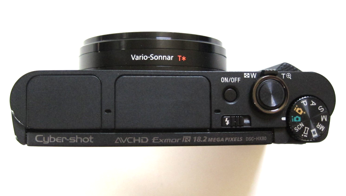 Sony Cyber-shot DSC-HX80 18.2 MP Digital Camera - Black for sale