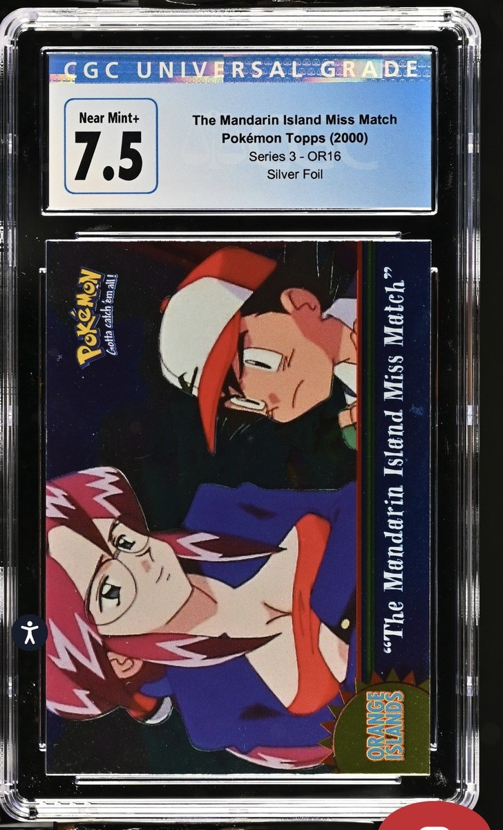 CGC 7.5 The Mandarin Island Miss Match 2000 Series 3 Topps OR16