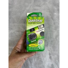 Fujifilm QuickSnap Flash 400 One-Time-Use Camera 27 Exposure New Expired 2008-11
