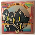 Kiss - Hotter Than Hell 1974 Casablanca  NBLP 7006 Vintage LP Vinyl Record GOOD