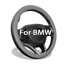15 Steering Wheel Cover Deluxe Leather For Bmw M 1 2 3 4 5 6 Series X1 X3 X5