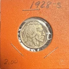 1928 S Buffalo Nickel