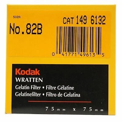 Kodak No. 82B Wratten Gelatin Filter 75mm x 75mm - Image 2 of 3