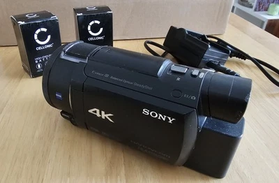 SONY FDR-AX53 4K HANDYCAM CAMCORDER + ZUBEHÖRPAKET AKKUS / BESTE VIDEOKAMERA / - Bild 1 von 4